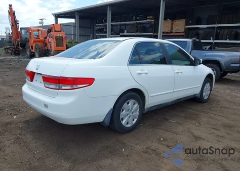 2004 Honda Accord 2.4 Lx z USA, uszkodzony, nr VIN 1HGCM56334A059836